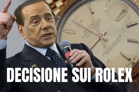 berlusconi rolex|stewart wicht Rolex.